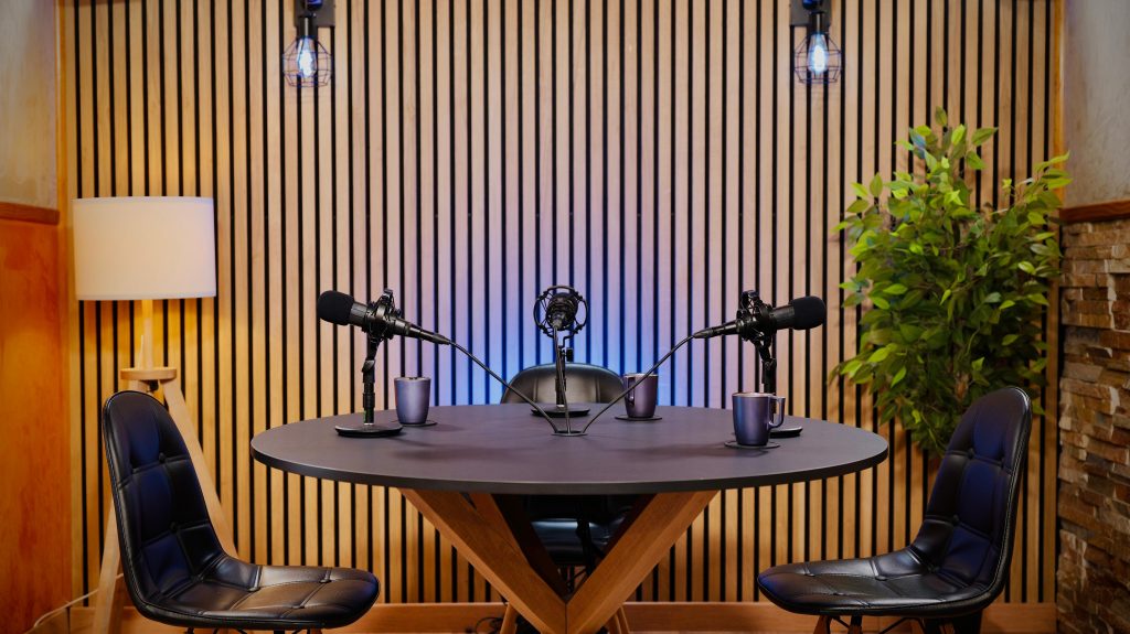 Estudio de Podcast y Medios
