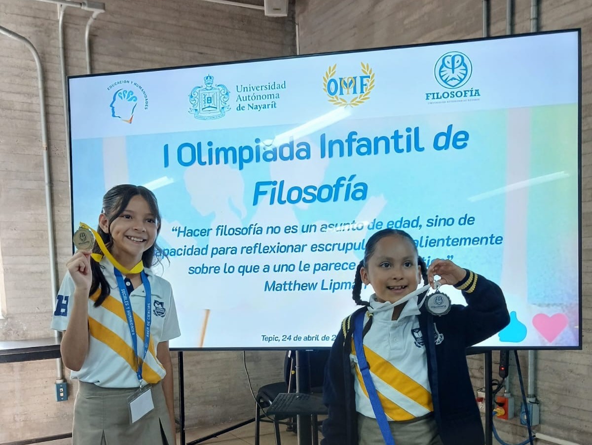 Medalla de Oro y Plata en Olimpiada Infantil de Filosofía 2026