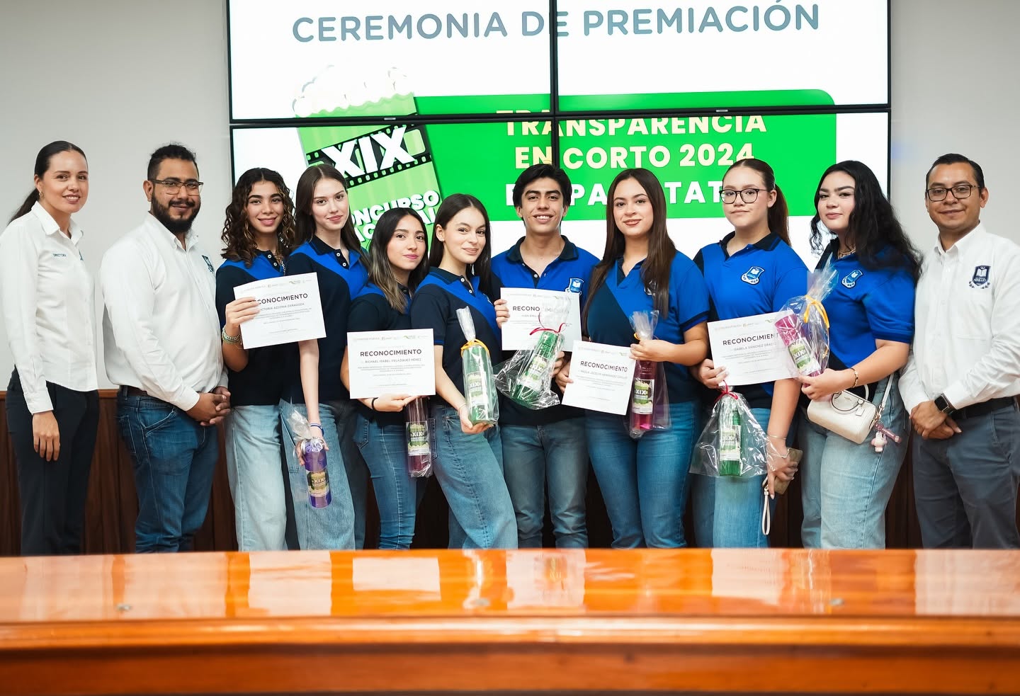 ¡GANARON EL SEGUNDO LUGAR! Concurso Nacional de Transparencia en Corto 2024